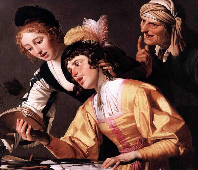 Gerard van Honthorst The Concert oil painting picture